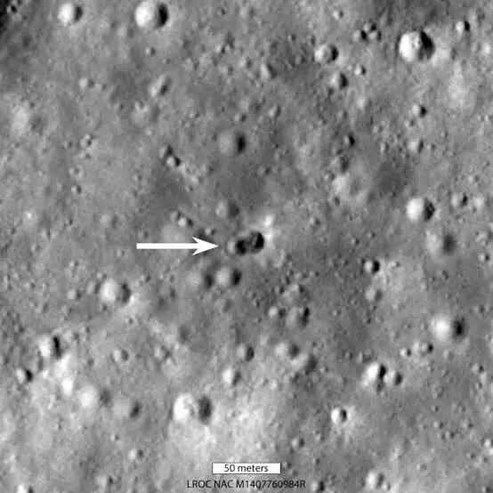 SpaceX火箭残骸撞击月球