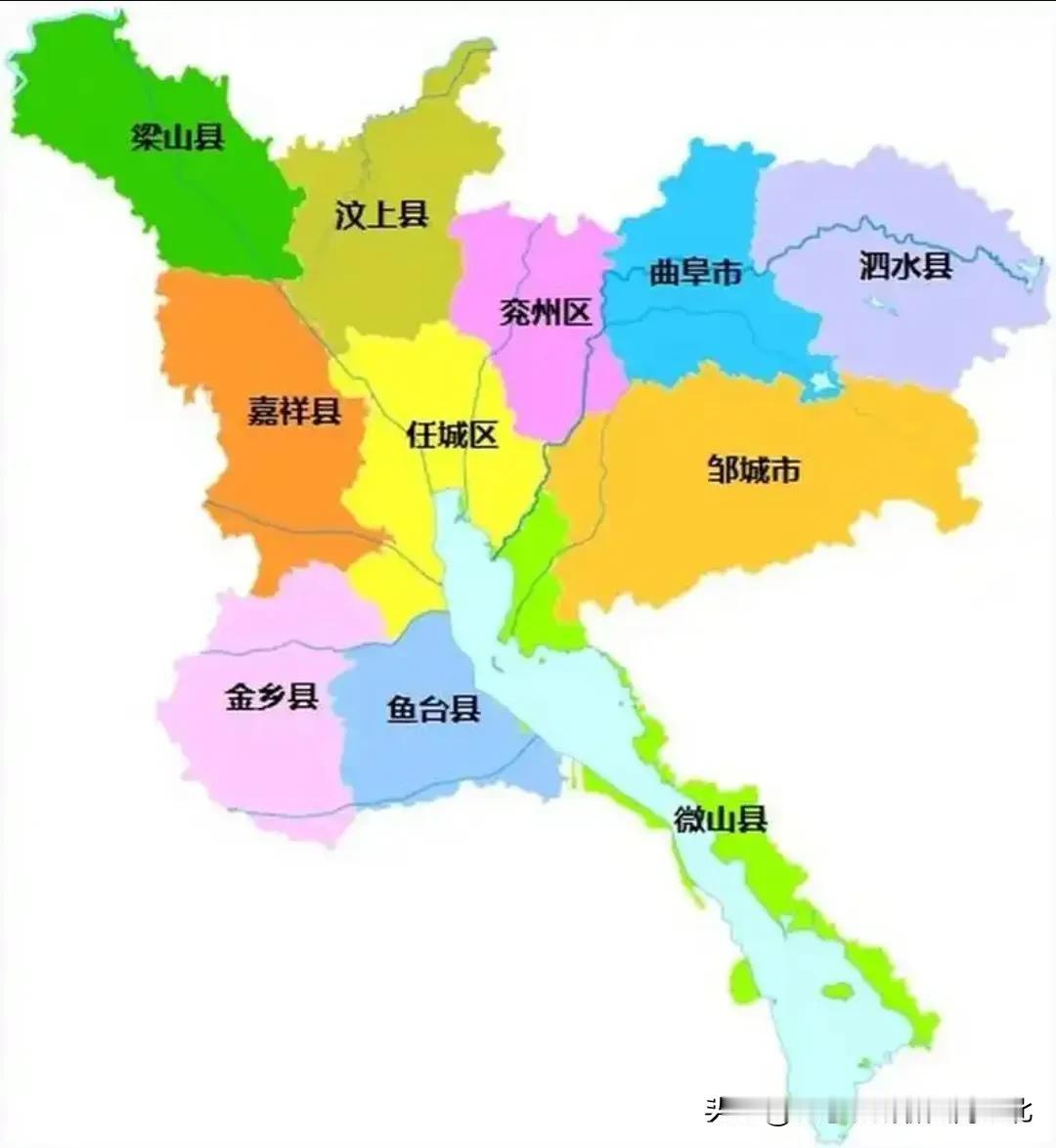 济宁市各区县（市）面积1.任城区651平方公里2.