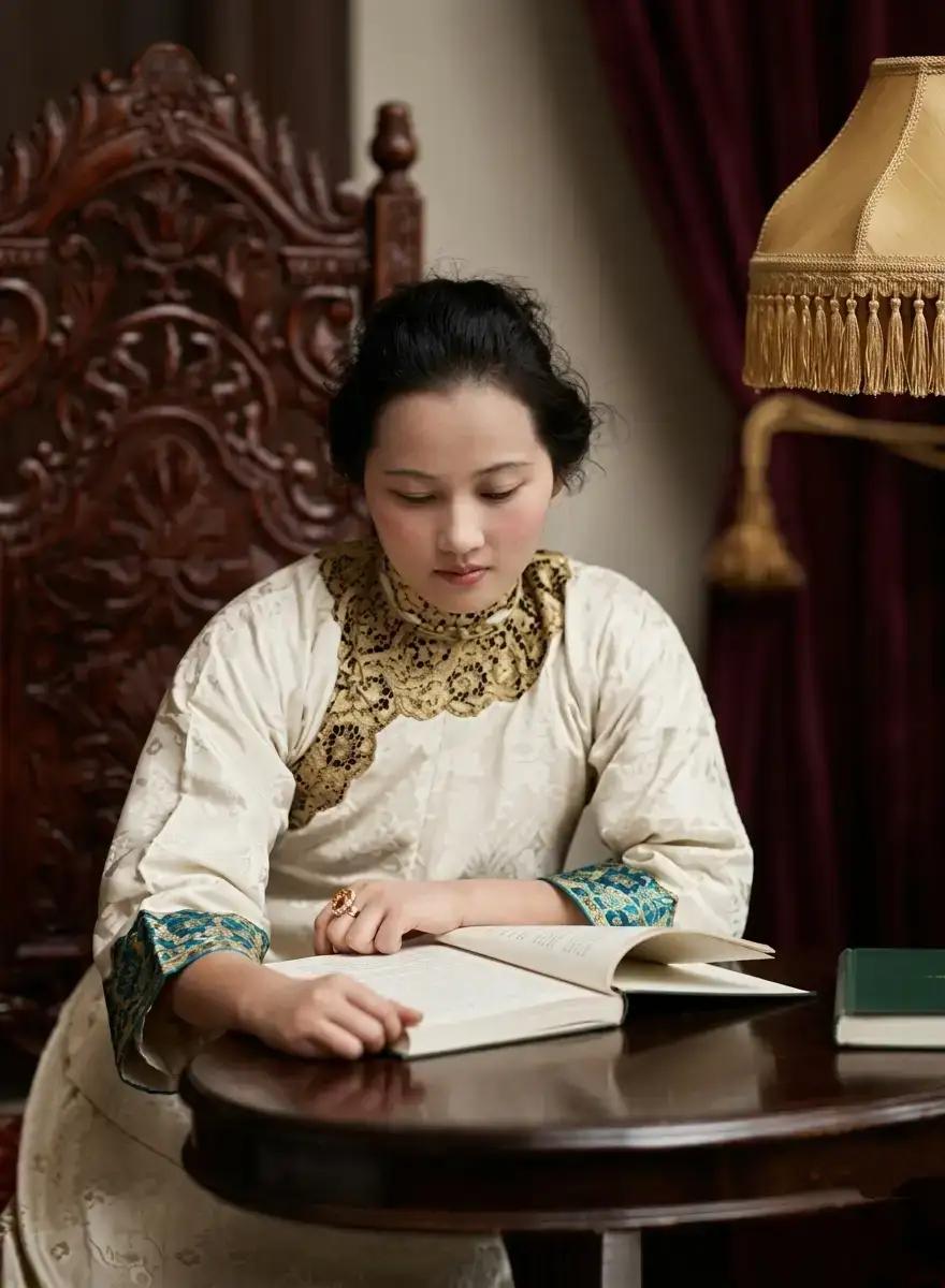 论宋氏三姐妹谁最美，我始终认为是宋庆龄。宋庆龄眉眼温婉干净，气质清雅脱俗，国泰