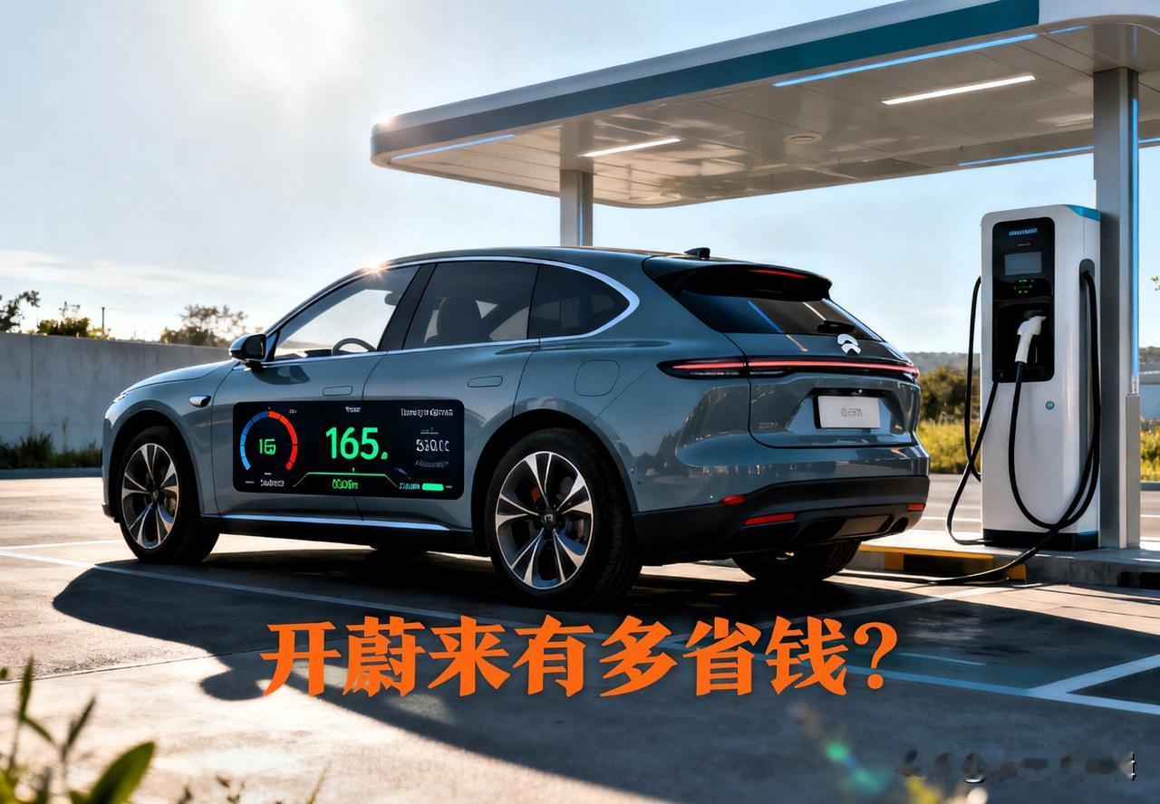 开蔚来有多省钱?从宝马5系换到蔚来ES6，开了3年跑了8万公里，当初以为“豪华电