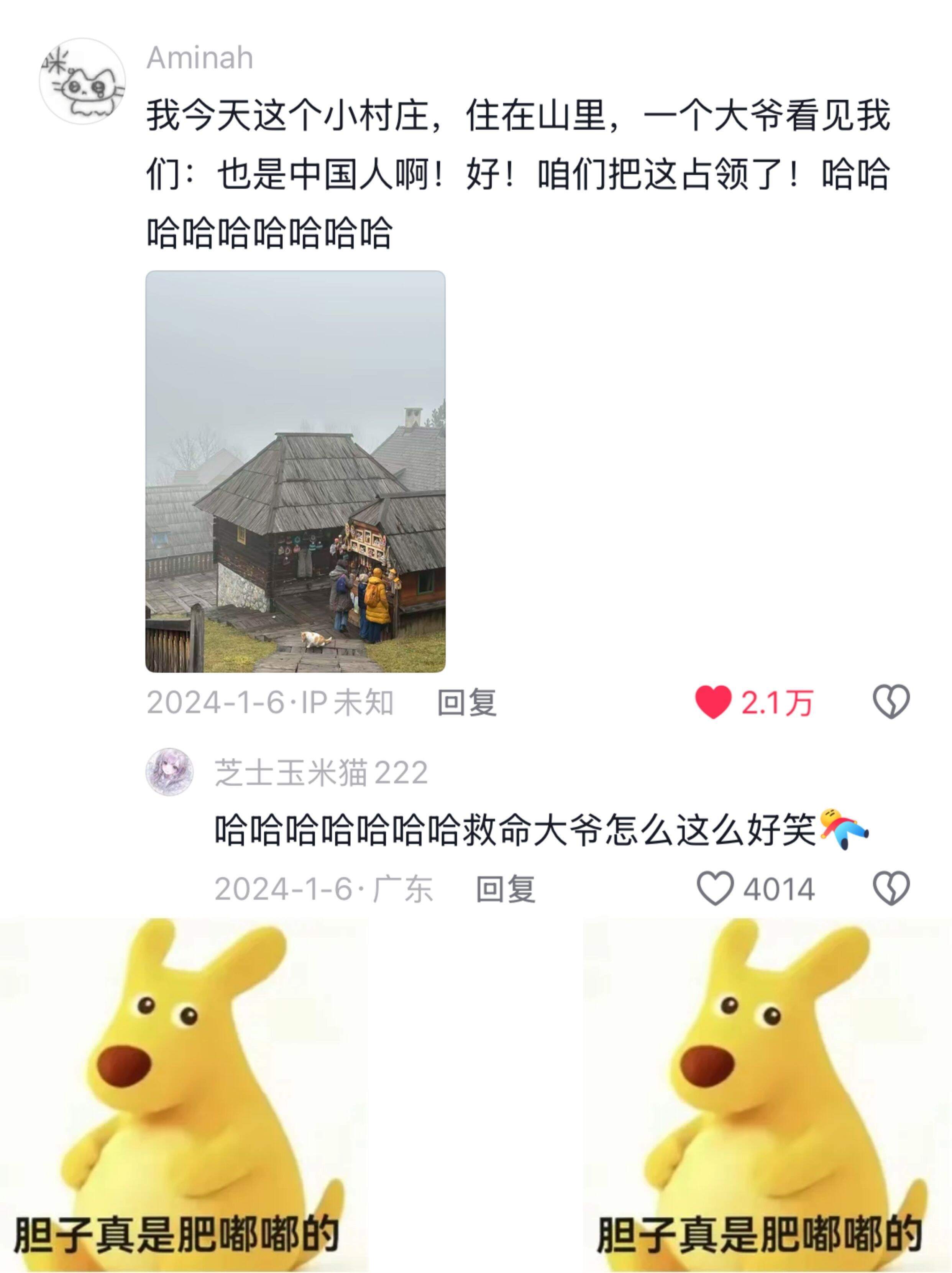 中国人就像世界各地随机刷新的npc🤣