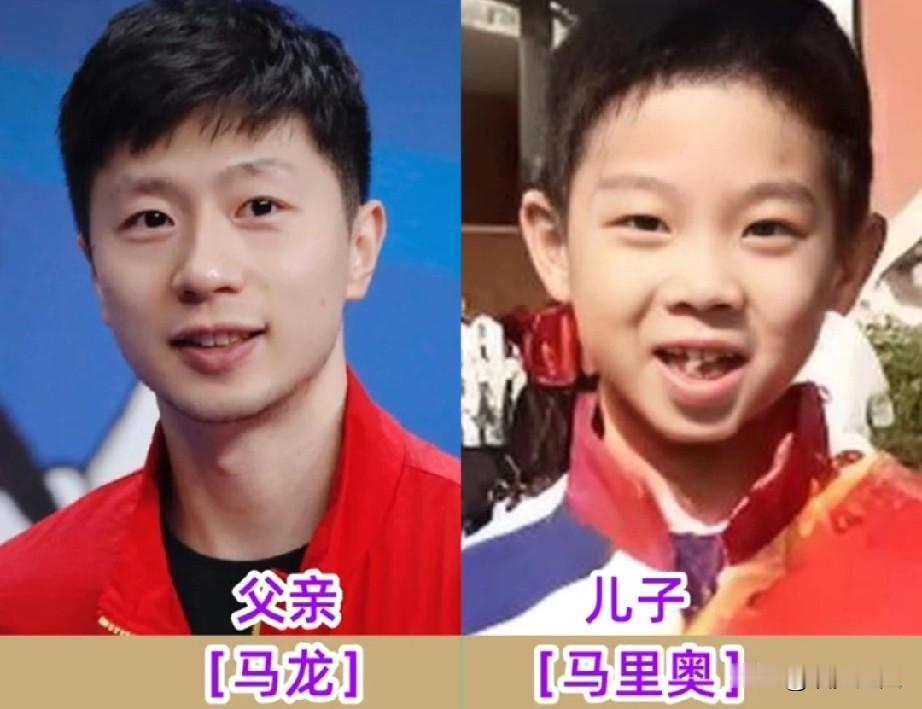 乒乓球冠军和子女合照！张怡宁的女儿徐悄悄，这闺女也太像妈妈了吧，尤其是嘴巴，简直