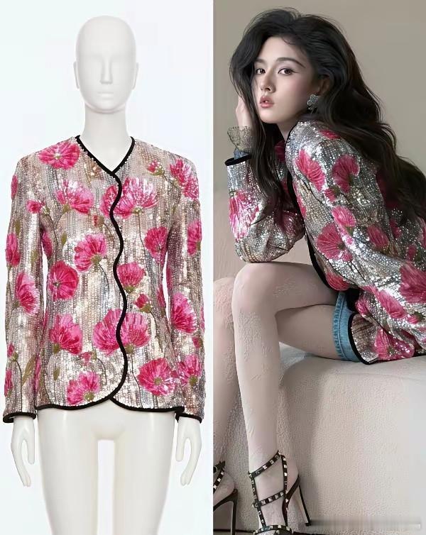 华伦天奴这套衣服，宋祖儿真的已经尽力了。