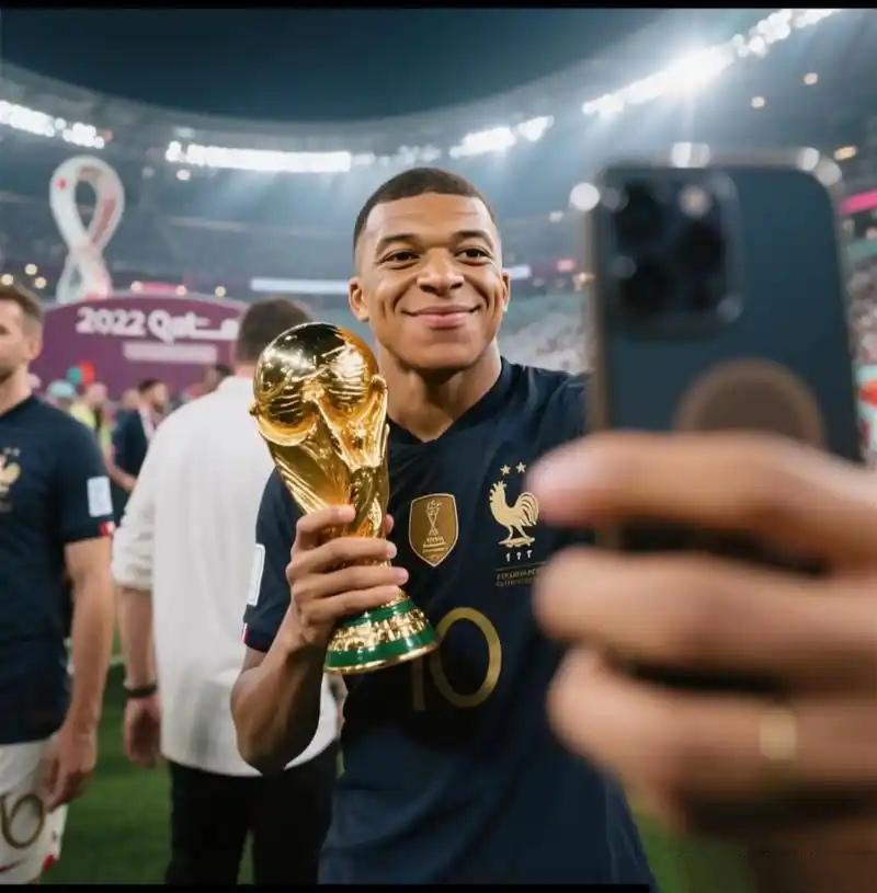 姆巴佩今年拿世界杯冠军，他就是欧洲第一位球王！因为2018年他是冠军，202