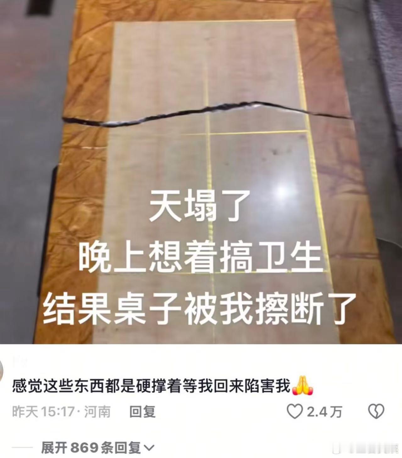 感觉这些东西都是硬撑着等我回来陷害我