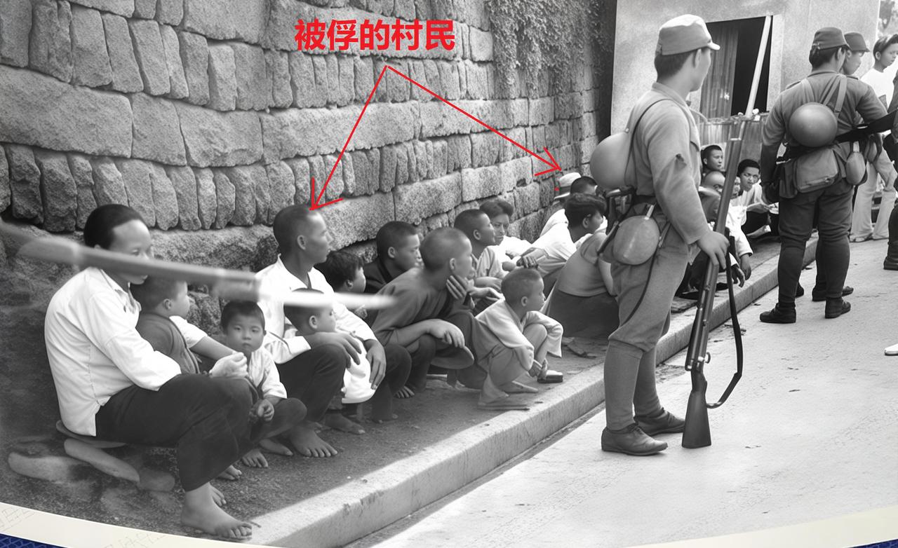 1938年，日军占领福建厦门的一个村子。日军将被俘的村民全部都赶到了一块泥土墙下