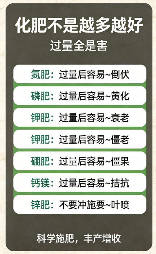 肥料不是越多越好！3个过度施肥的危害，很多人还在犯你是不是也觉得：肥施得多，菜