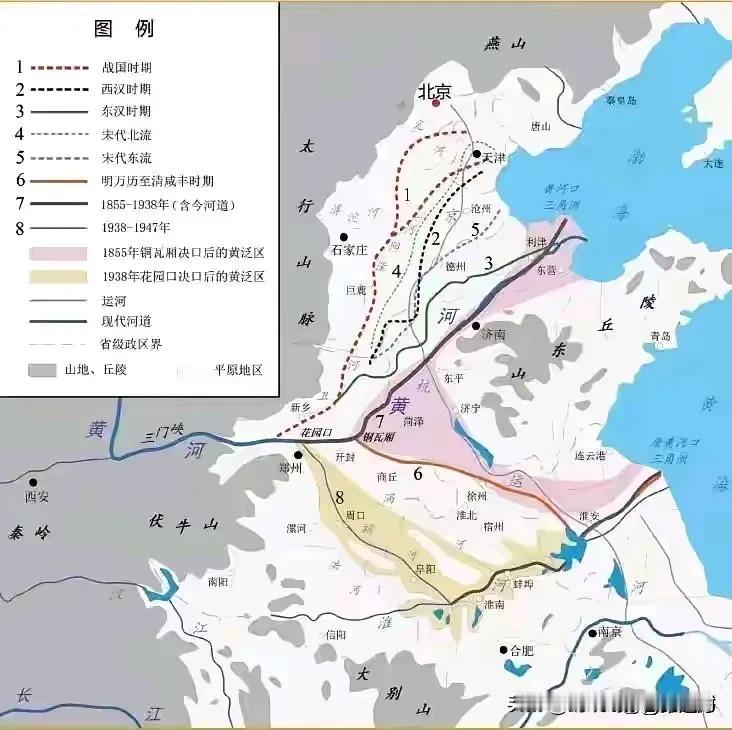 黄河改道江苏入海会有两个严重的问题，一是造成河南和山东依赖黄河供水的地区严重缺水