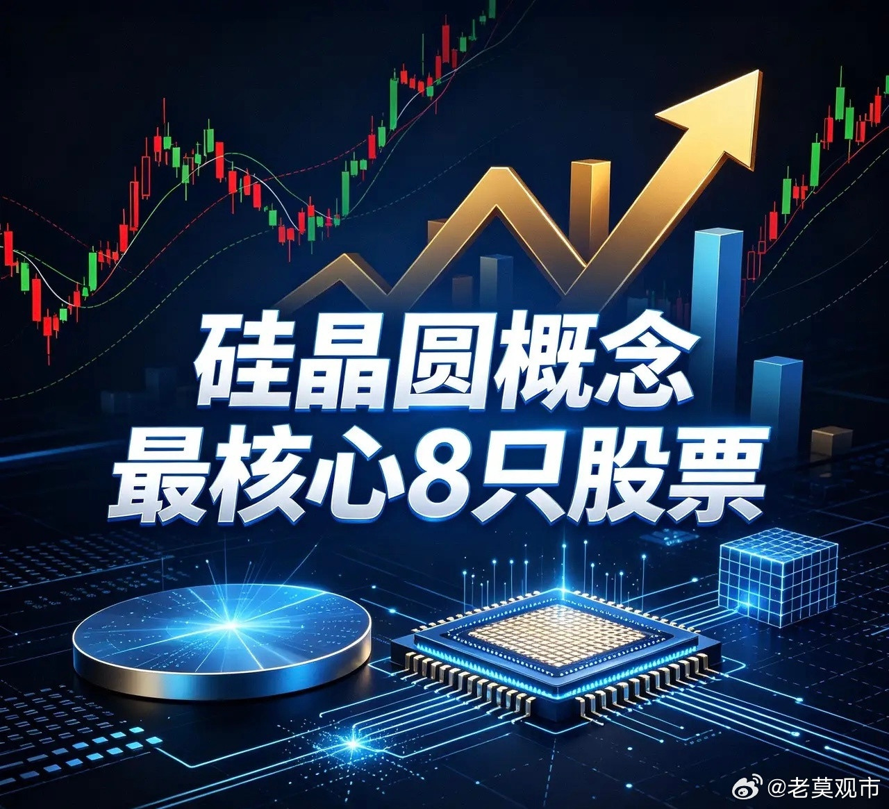 硅晶圆概念最核心8只股票1.沪硅产业（688126）国内半导体硅片龙头，12英