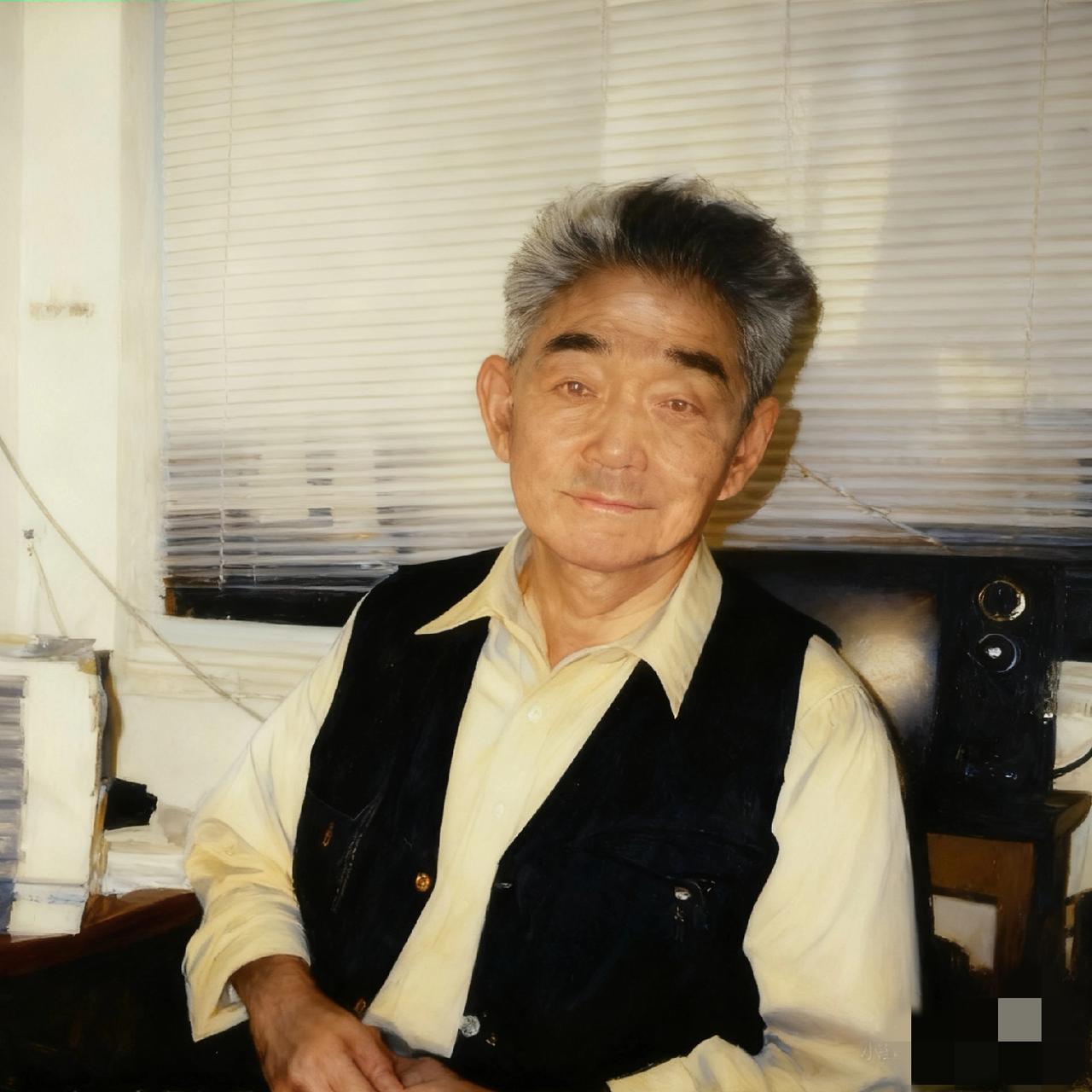 这便是张爱玲的弟弟，照片摄于上世纪90年代。他的一生，命运较之姐姐张爱玲，更令人