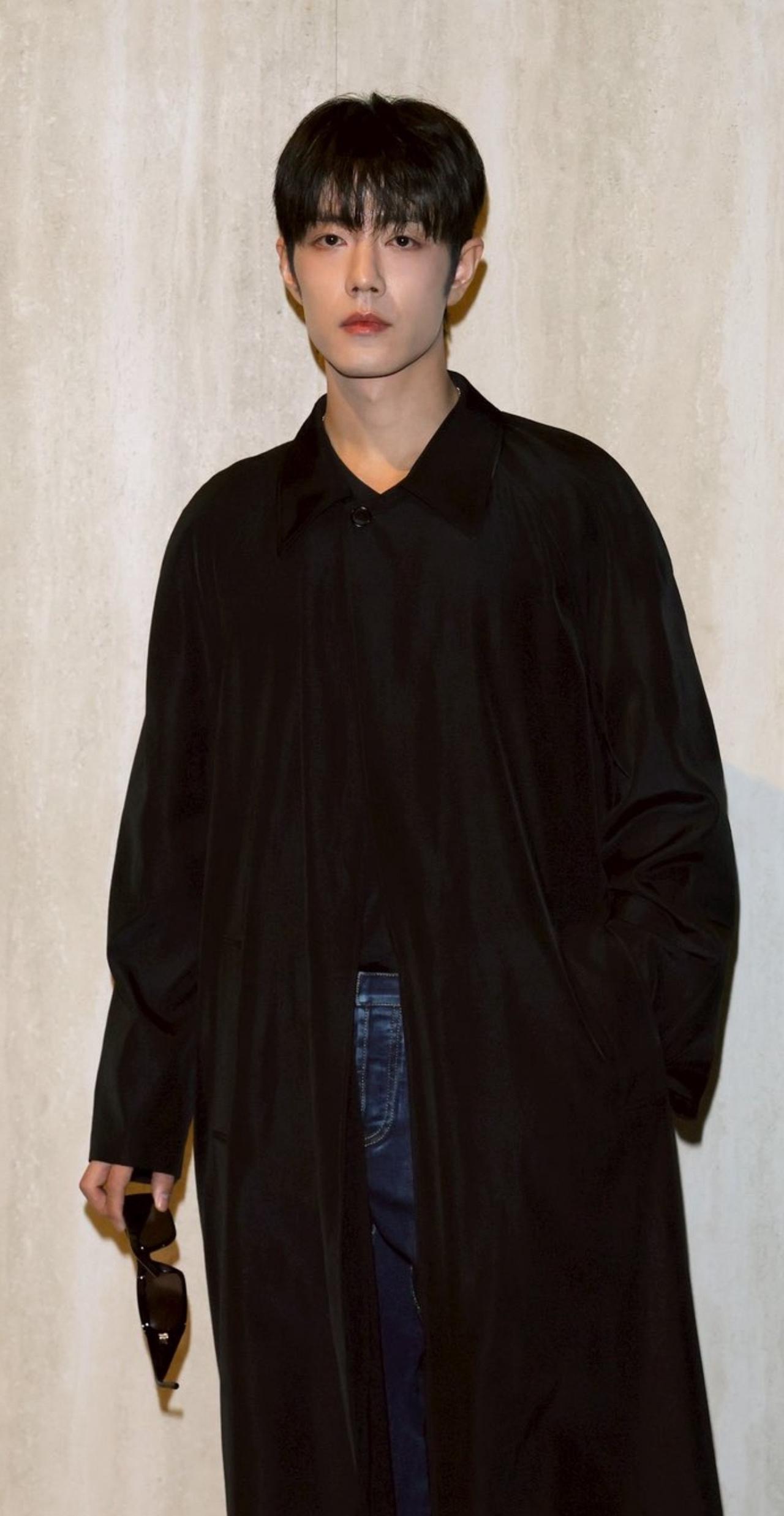 肖战在米兰时装周上，脱口而出顾魏，我当场破防了。前两天看米兰GUCC