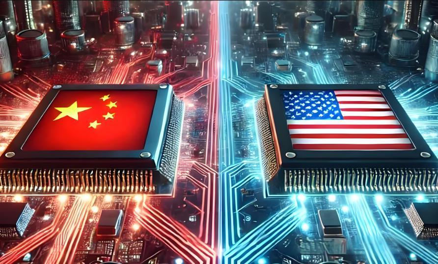☔中美芯片之争，美国浪费了四年才发现自己上当了，在这四年中，中国采用你打你