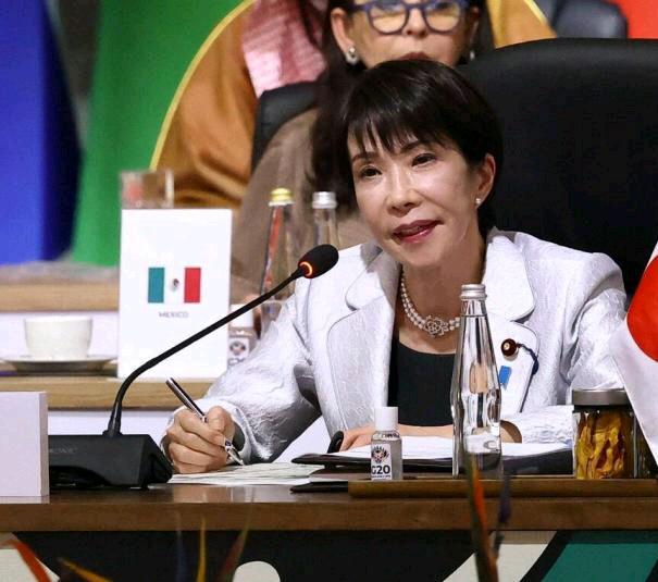 日本媒体报道，日本首相高市早苗说，她在G20峰会期间没有机会与中方交谈。有日本外