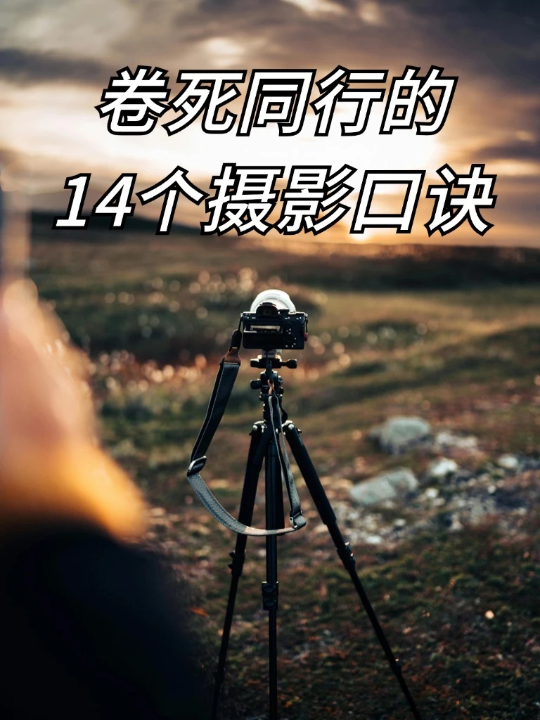 新人摄影口诀📷学完你拍照技术就牛了