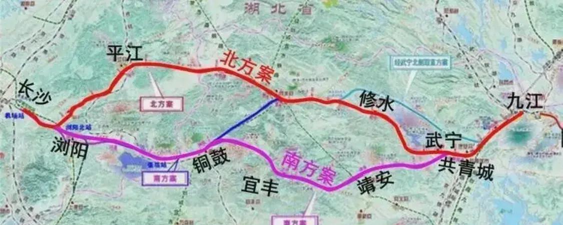 湖南的朋友们，交通大新闻来了！前几天，岳阳发改委直接亮剑，启动了长九高铁和常岳九