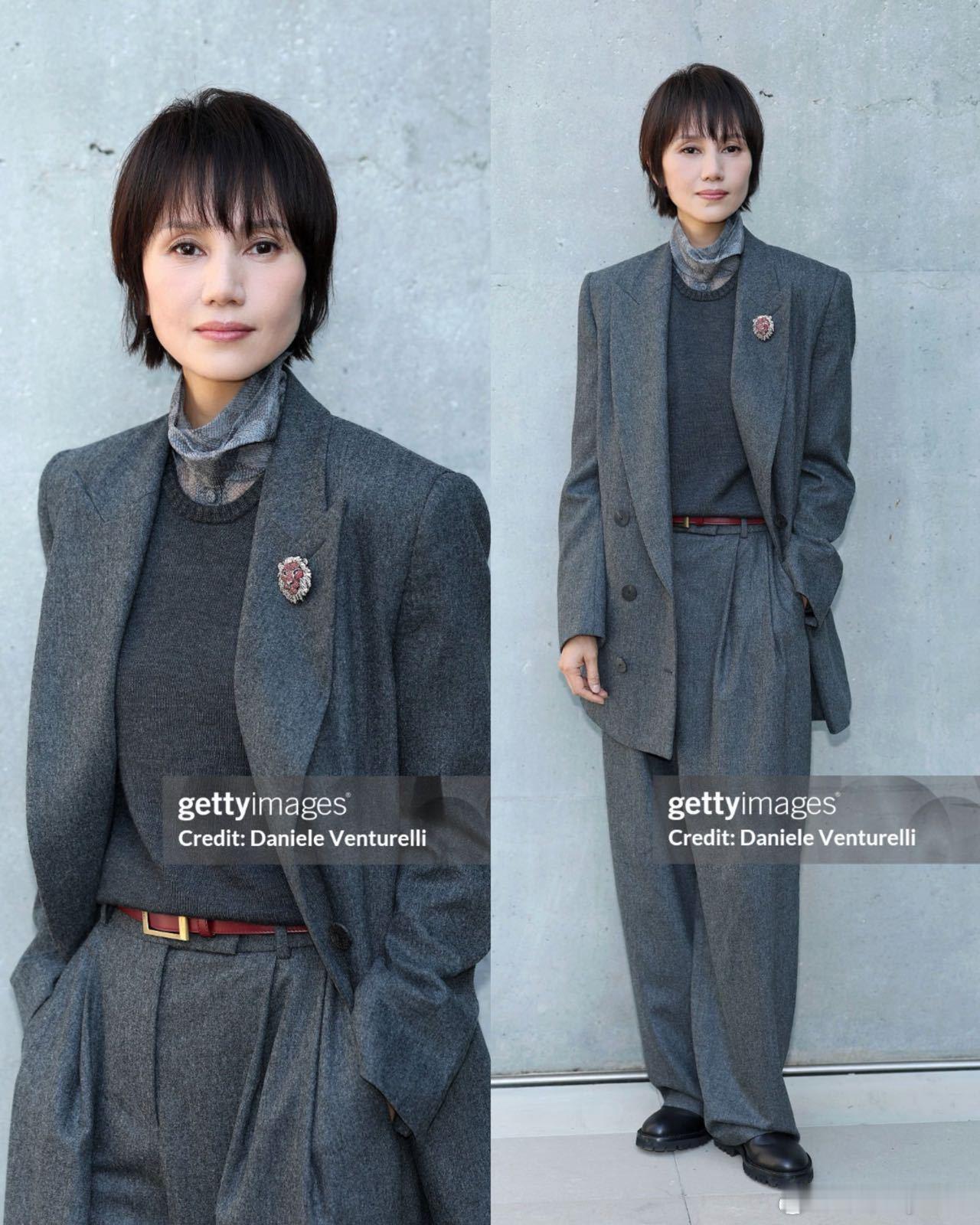阿玛尼活动上这两位美女年龄好小一个20岁一个21阿玛尼主线一向请成熟挂的明