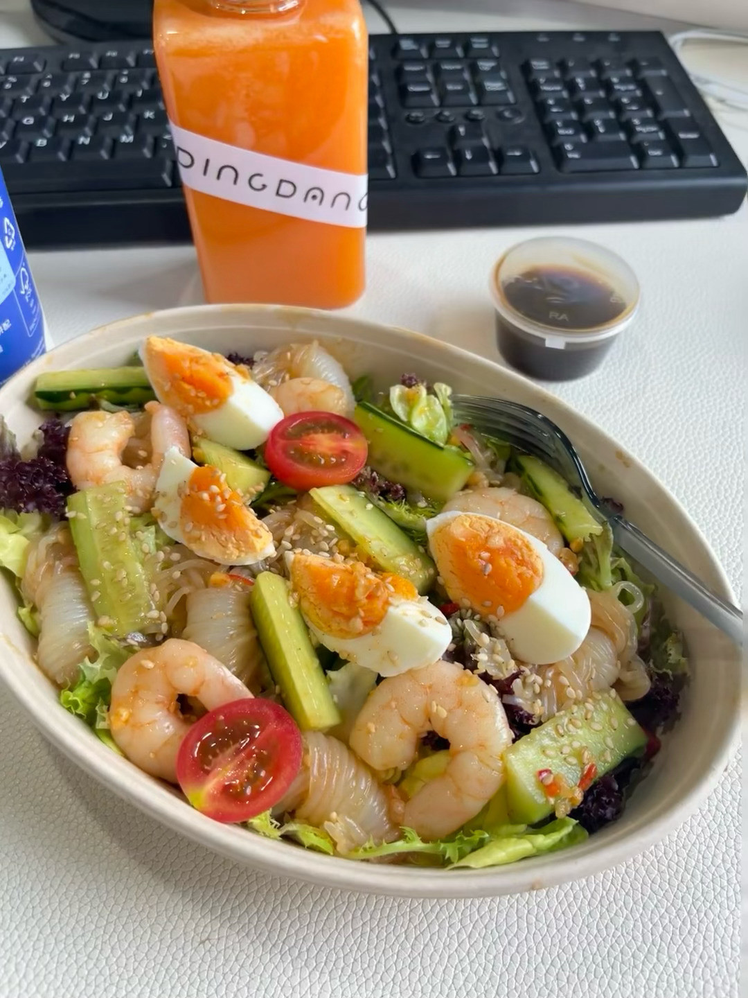 今天的这个漂亮沙拉真的爱了！🥗​​​