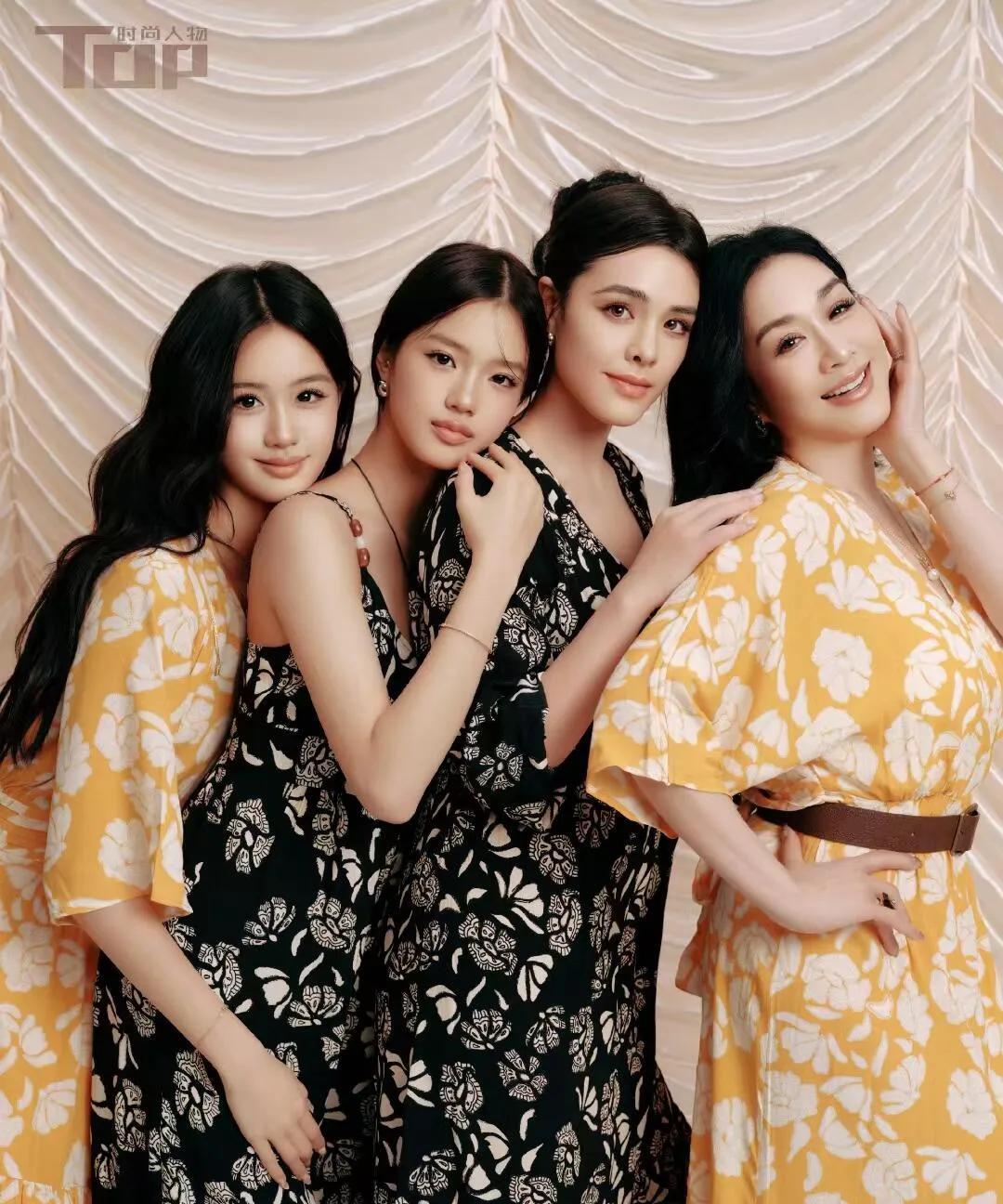 家人们谁懂啊！钟丽缇携三女儿登封，颜值盛宴来袭！Yasmine完美复刻妈妈年轻时