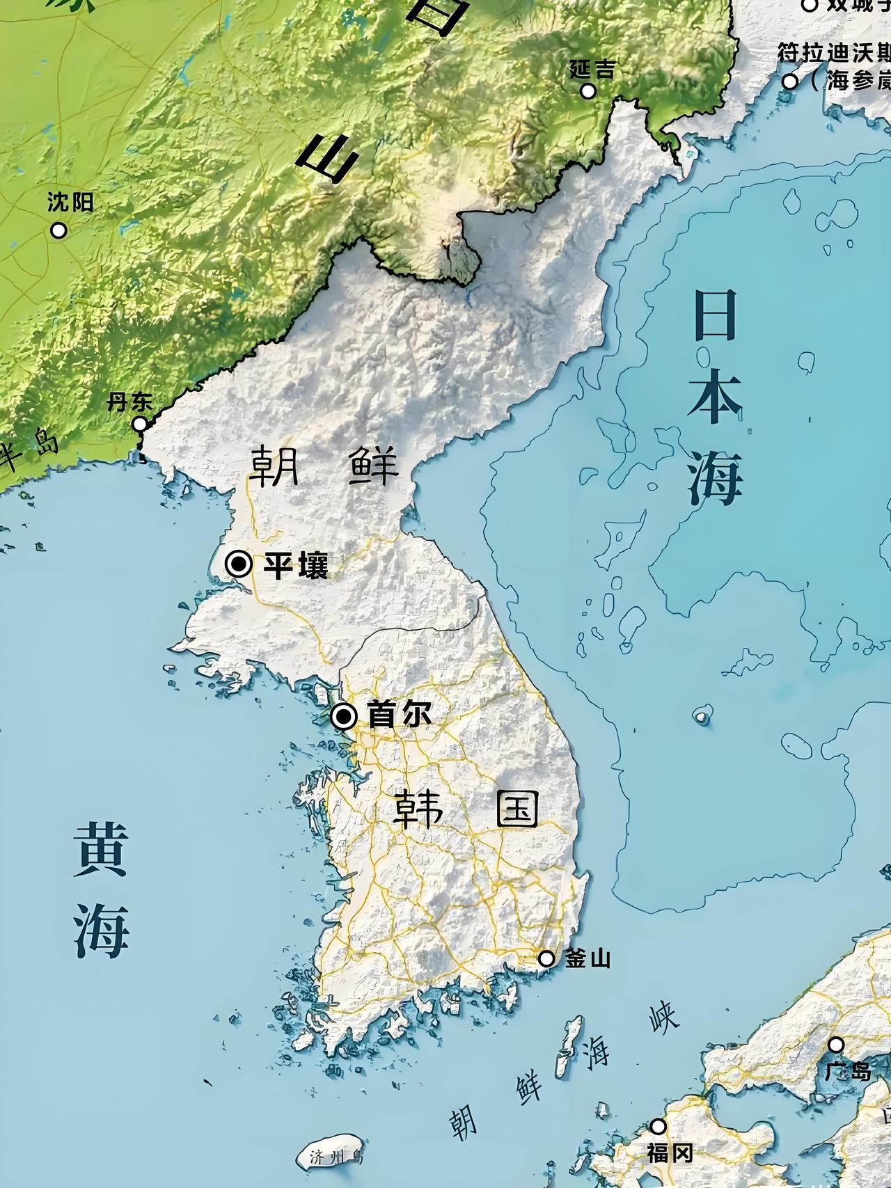 韩国陆地面积超10万平方公里，让人吃惊的是，在如此辽阔的土地上，竟然连一个1平方