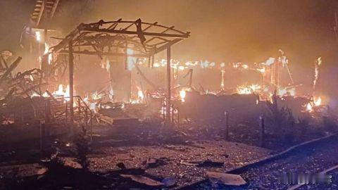 不平静的圣诞节：俄乌互有攻击12月25日，俄罗斯克拉斯诺达尔边疆区捷姆留克