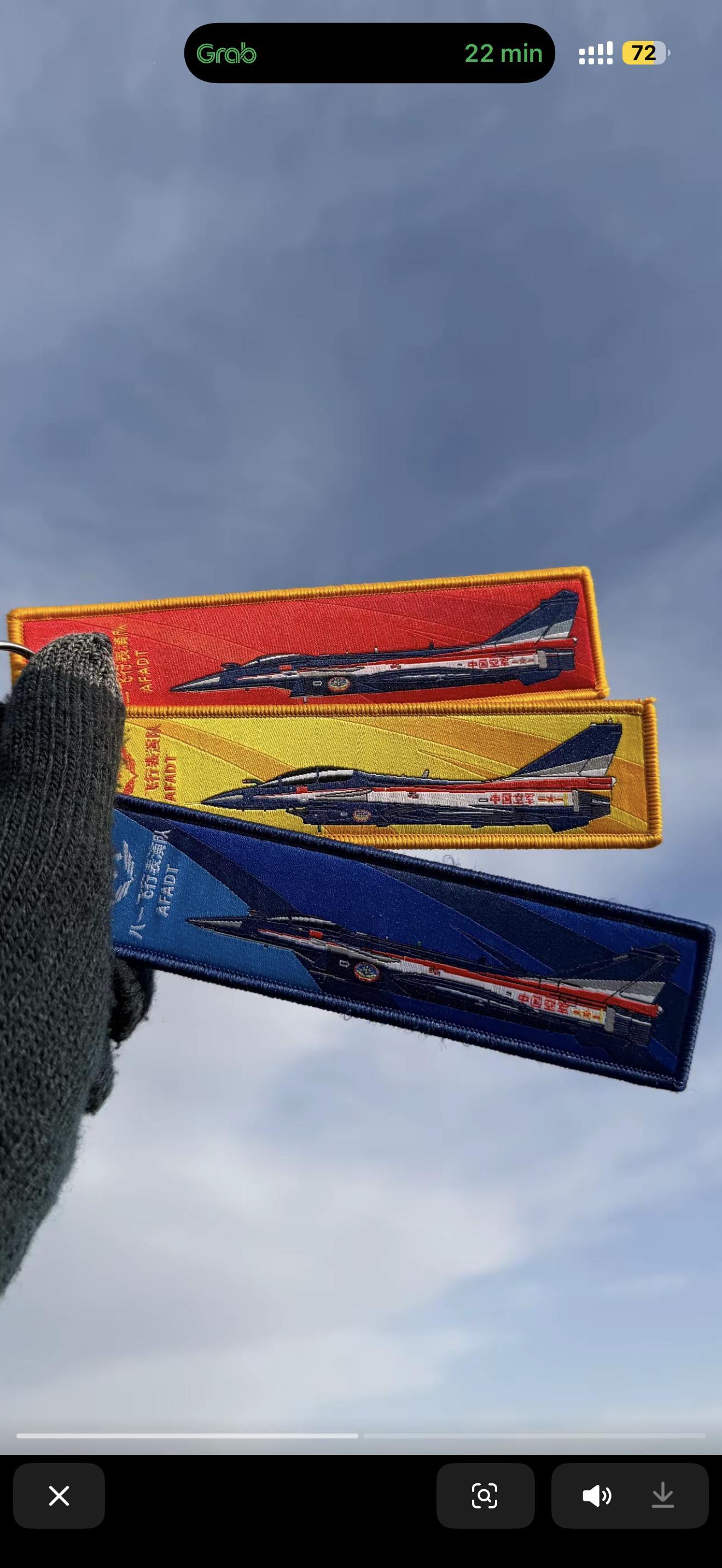 用文创讲述我们的航空故事甚至我还没有拿到黄色的歼10S