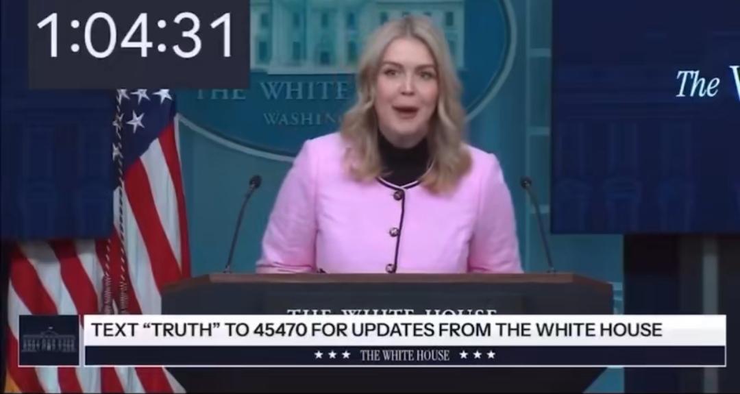 美国金融真牛逼！啥都可以当赌盘，啥都能割韭菜。“白宫发言人莱维特将在白宫新闻简