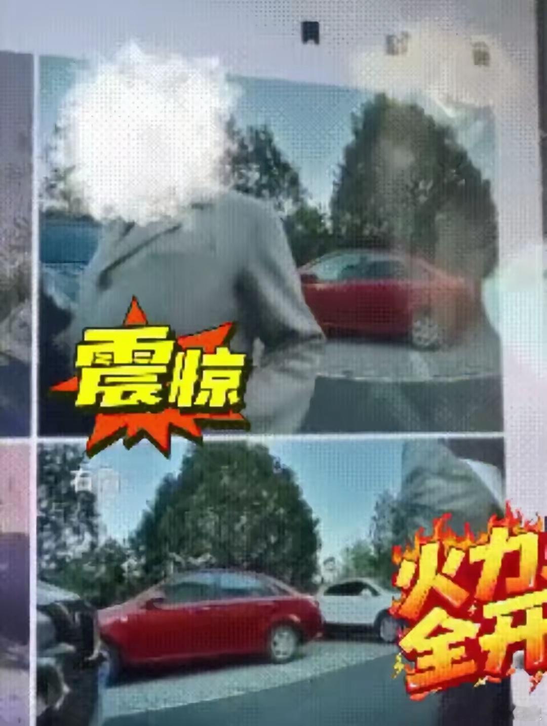 【恋车癖】北京昌平区名流花园小区一名79岁大爷，三次猥亵一辆璀璨洋红色小米SU7