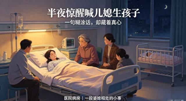 半夜惊醒喊生孩子, 看完让人破防
