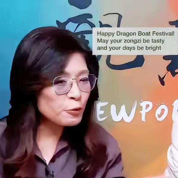 郑丽文好一个大嘴巴！被唐湘龙问到"要是和平统一有机会，你怎么看"，她张口就来
