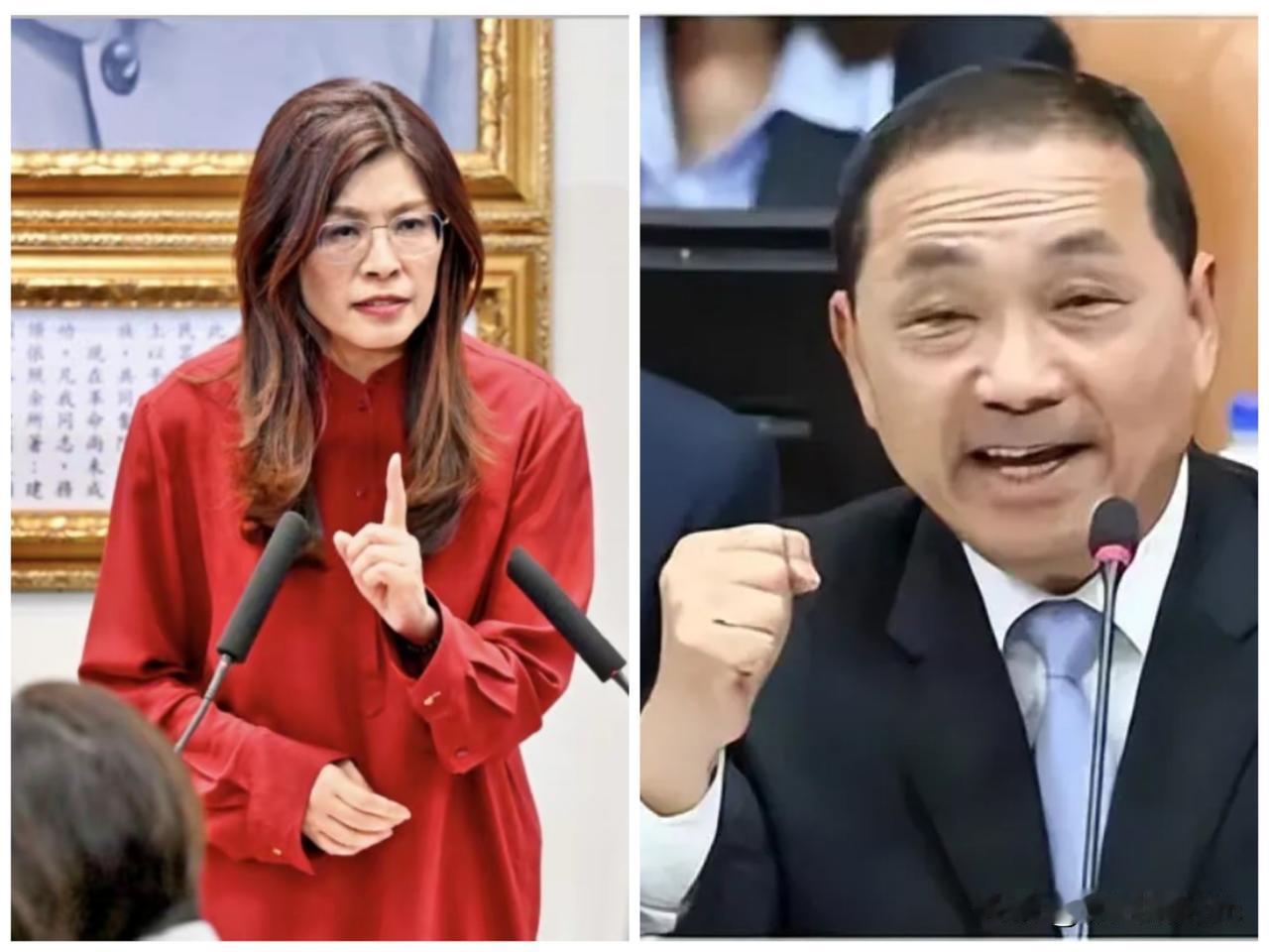 新北市长侯友宜再次跟国民党主席郑丽文公开唱反调，针对赖清德无法出境访问，国民党主