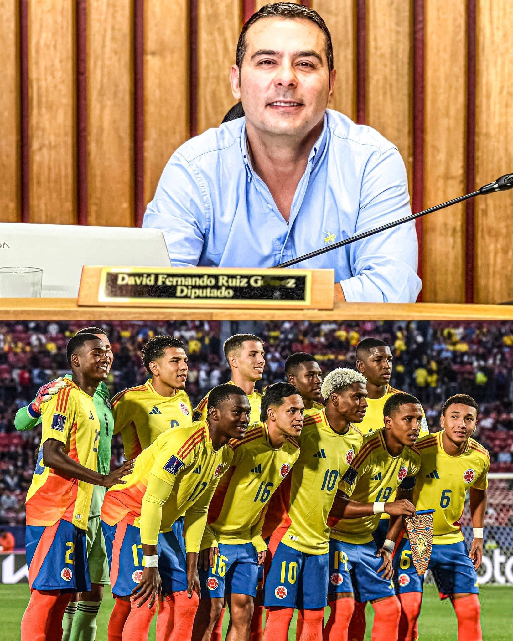 🔥u20世界杯阿根廷1比0哥伦比亚赛后🎙🇨🇴哥伦比亚安蒂奥基亚省议员大
