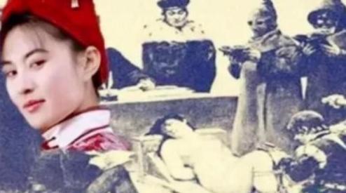 1900年，“黄莲圣母”被八国联军抓获，联军士兵把她当作稀奇“玩意”，肆意侮辱，