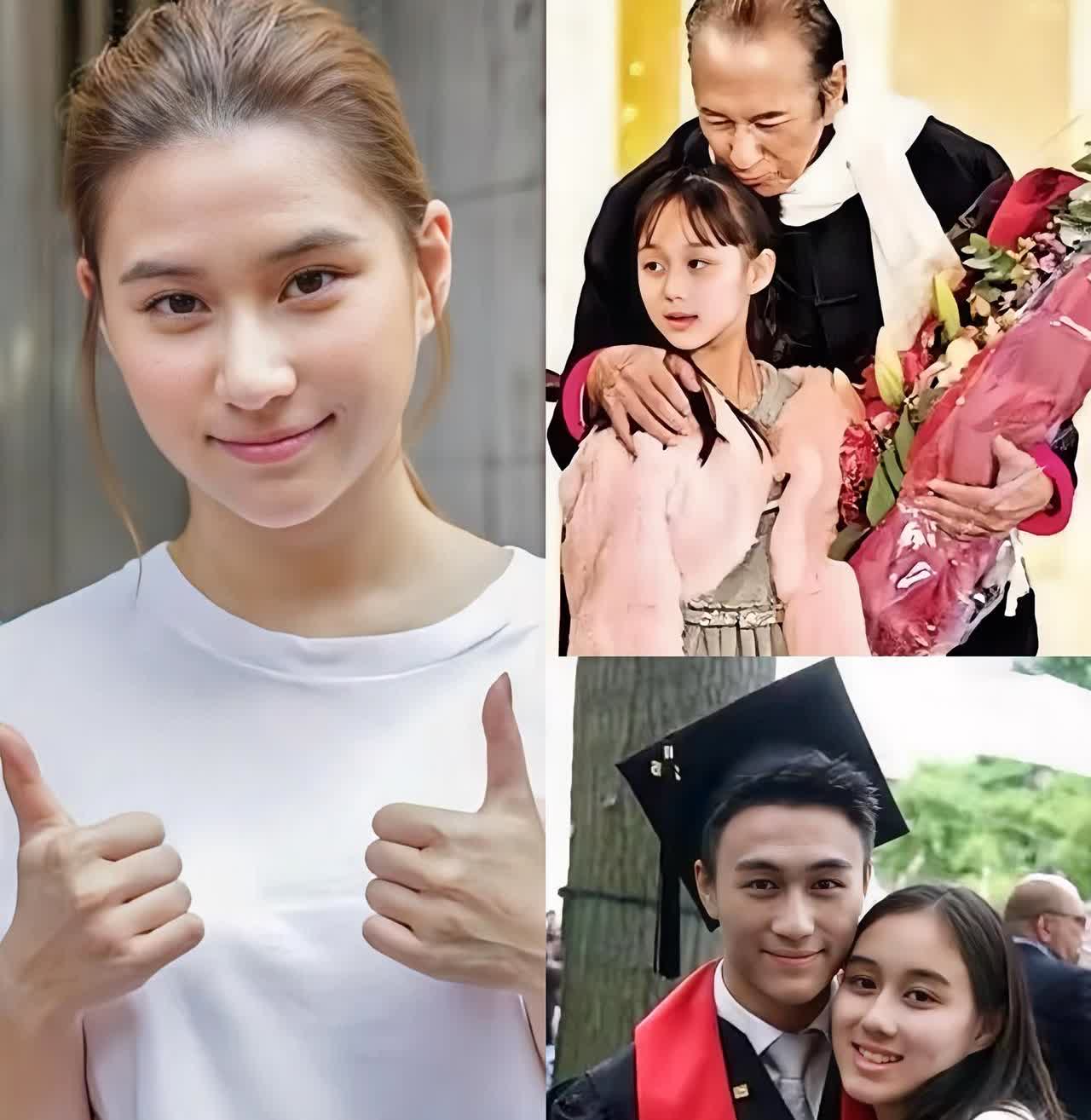 何超莲最羡慕的就是小妹何超欣吧！不仅是因为同父异母，而是因为她不仅得到父