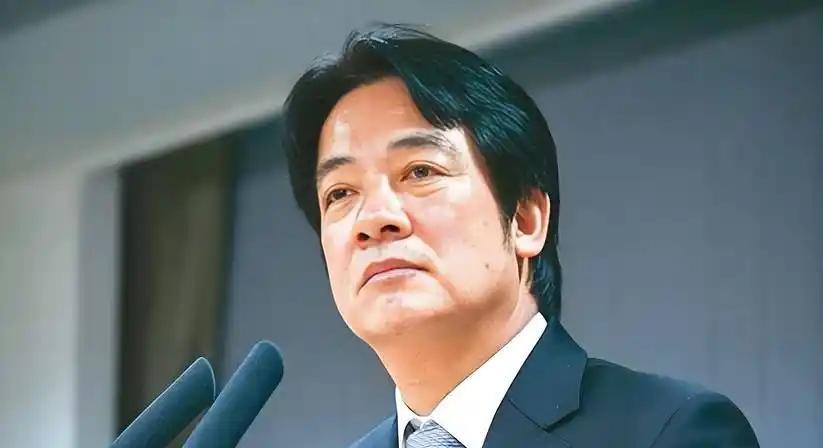 赖清德说，对岸称“中国台湾省”，说台湾是中国一部分，如此“并吞”台湾“主权”，是