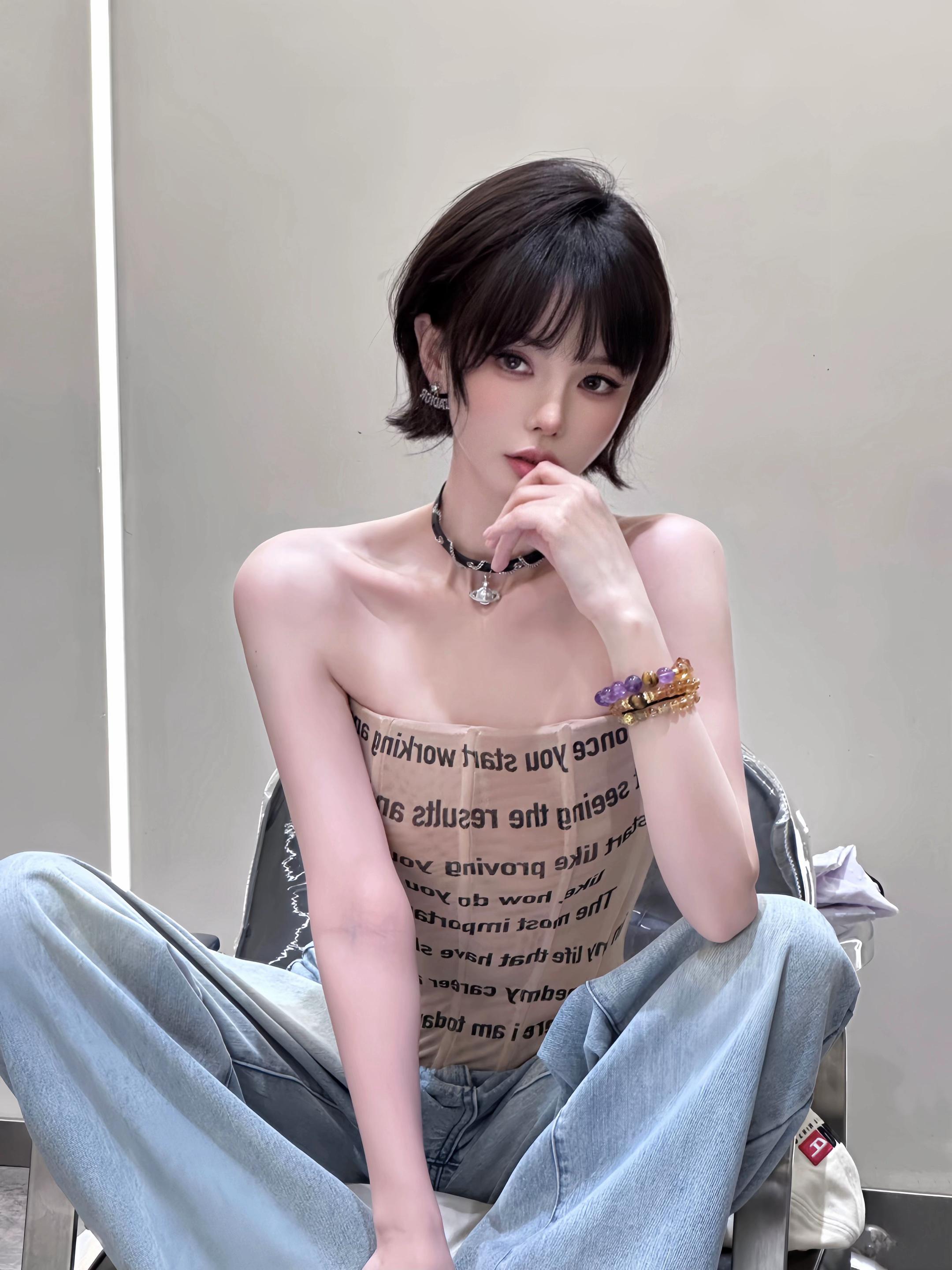 可惜你不懂短发的魅力。