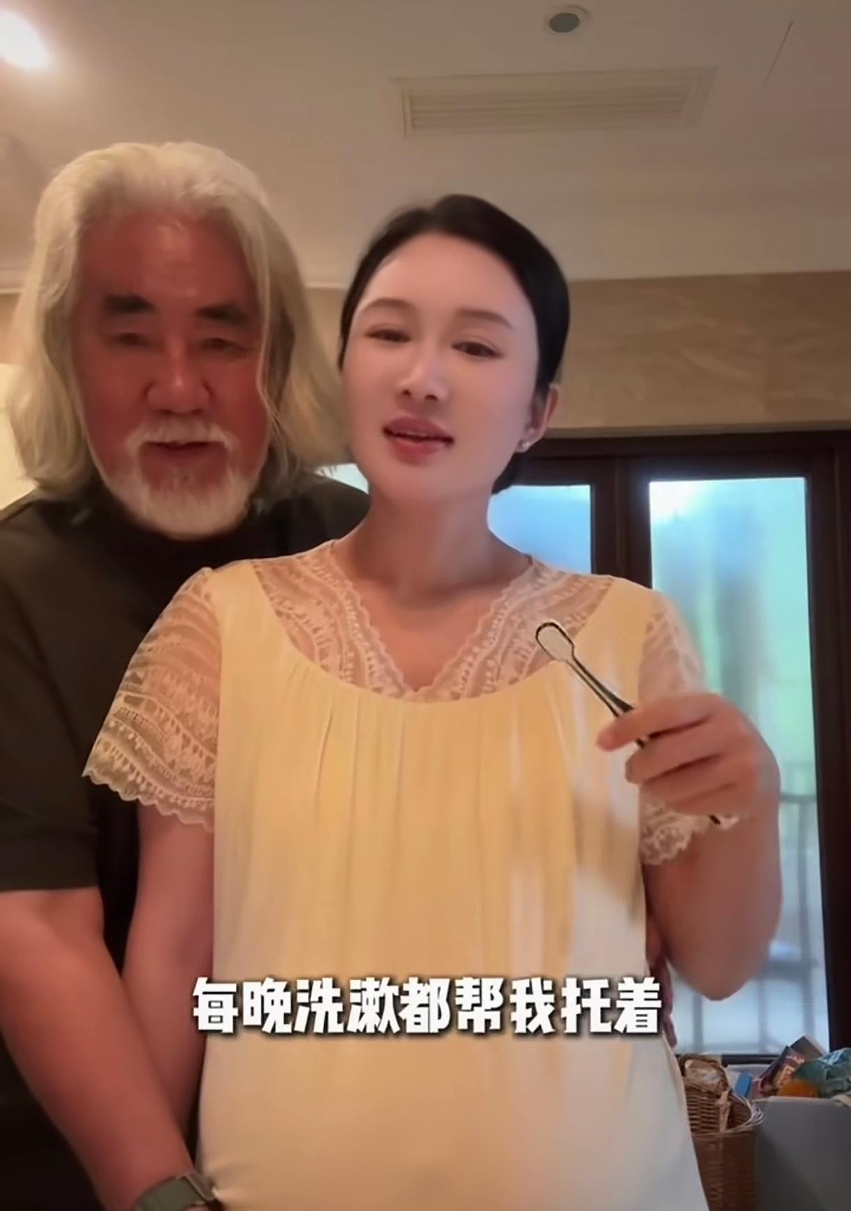 杜星霖找了一个比自己大31岁的老公张纪中，然后很多人疑惑图什么？图对方年纪大？还