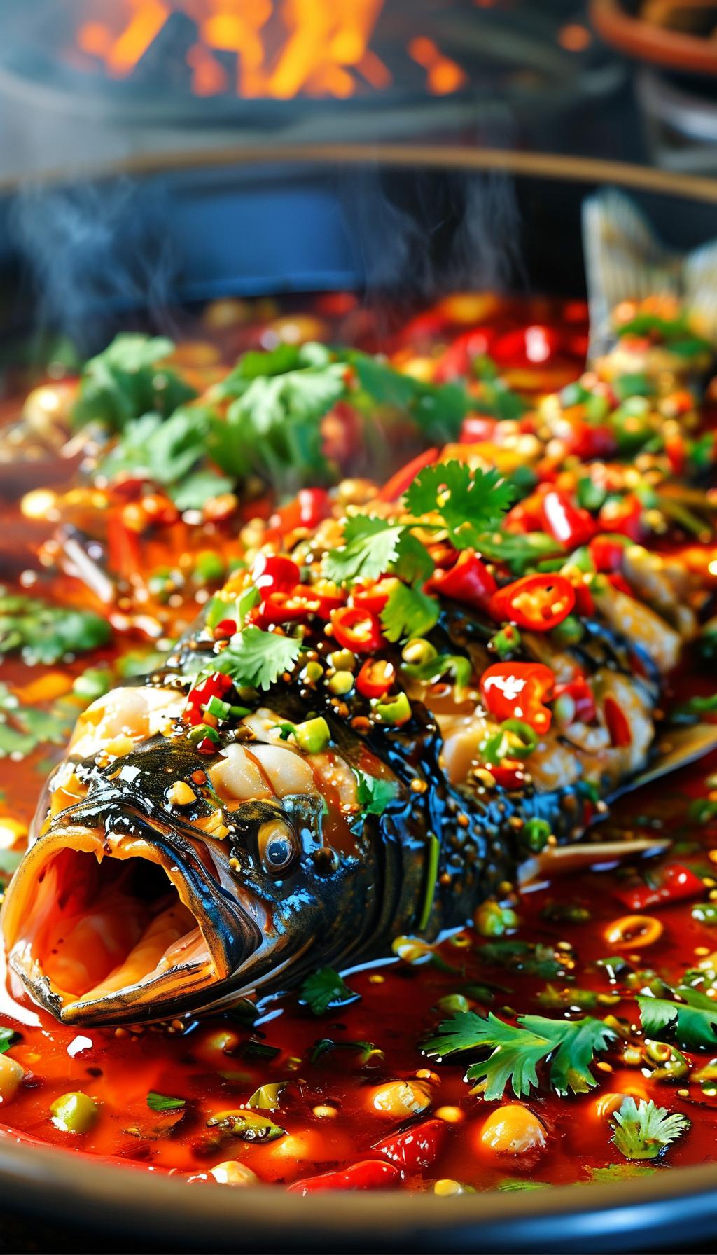 🔥【爆款秘籍】家常麻辣鱼的终极做法！香辣鲜嫩，鲜到爆炸！🔥在中国的餐桌上