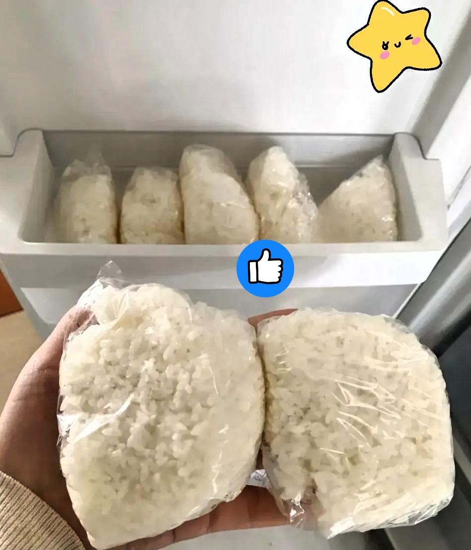 今天去邻居家串门，直接被她冰箱里的冻米饭惊到了！问她好好的米饭冻着干嘛，她