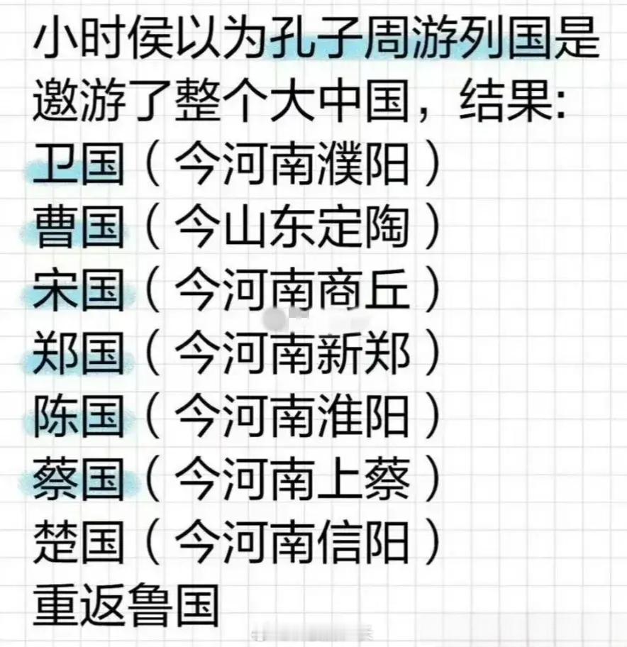 两千多年前，走这么多地方很不容易了​​​