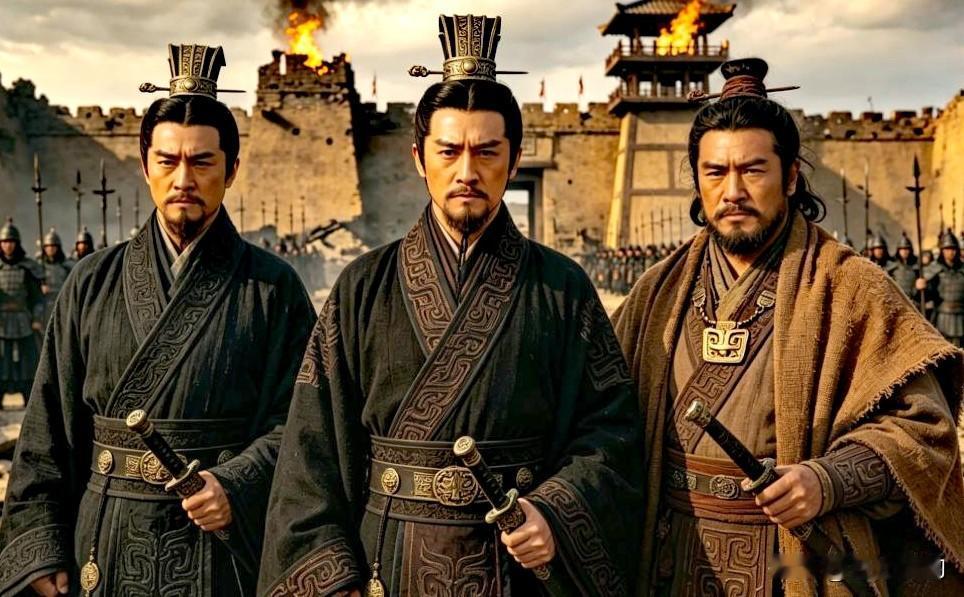 武王去世那年，他的儿子周成王姬诵还是个孩子，据说才十三岁。一个十三岁的天子，一个