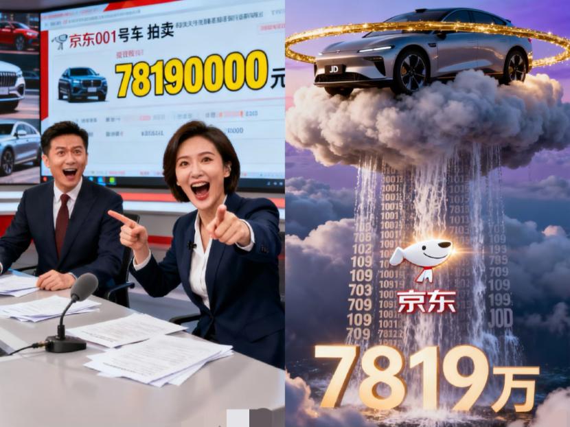 这下刘强东怕是得琢磨琢磨了！奶茶妹妹估计也没想到，自家老公涉足的首款车，