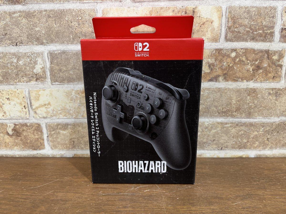 【《生化危机9》Switch2Pro手柄今日发售】任天堂今日随《生化危机安魂