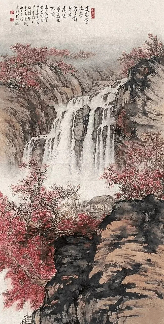 胡念祖(1927～2019)现当代著名山水画大家。于1948年拜入黄君璧门下，精