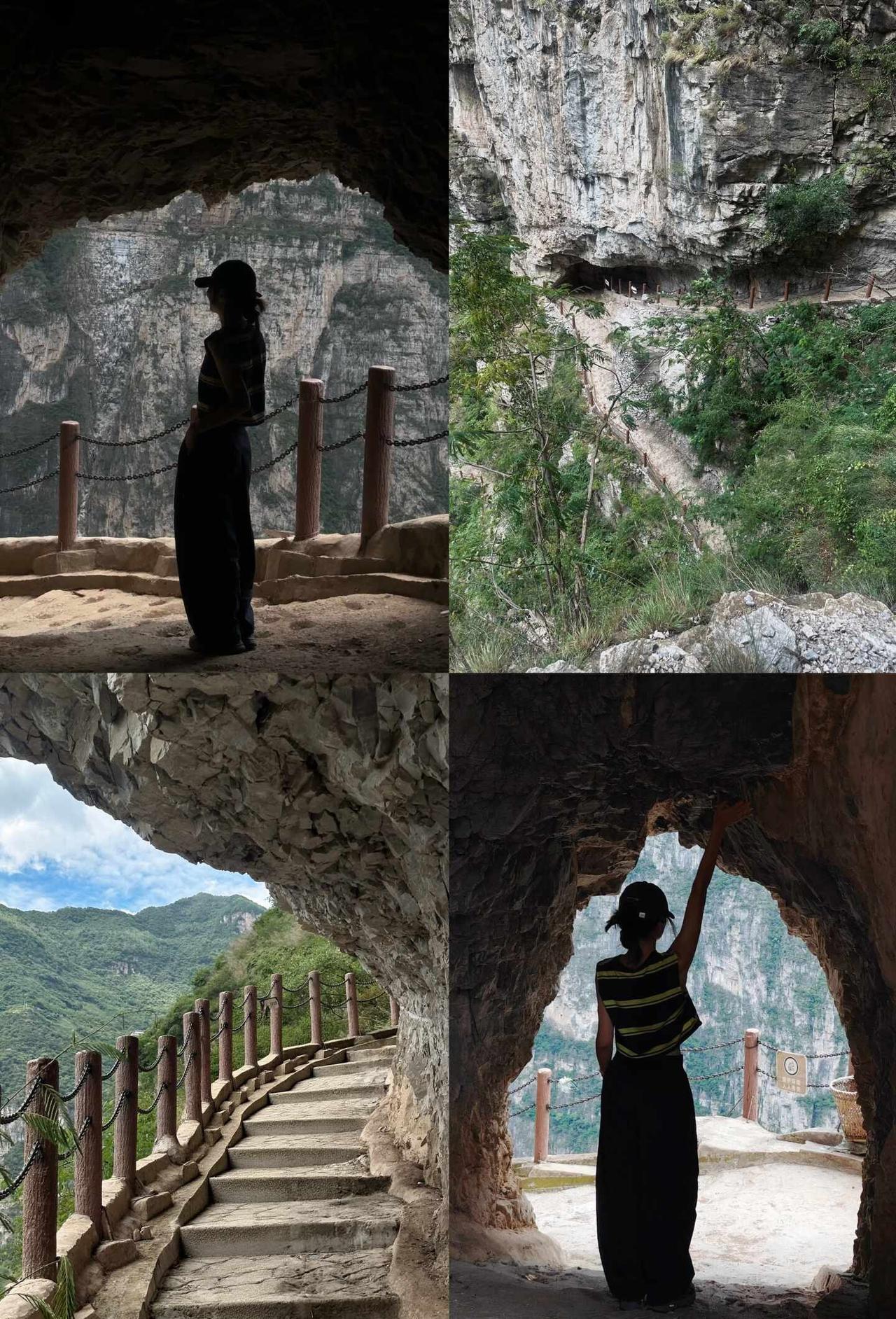 一周一山|被恐高劝退的四川版虎跳峡被高度劝退，没有徒完最后2段天梯，还