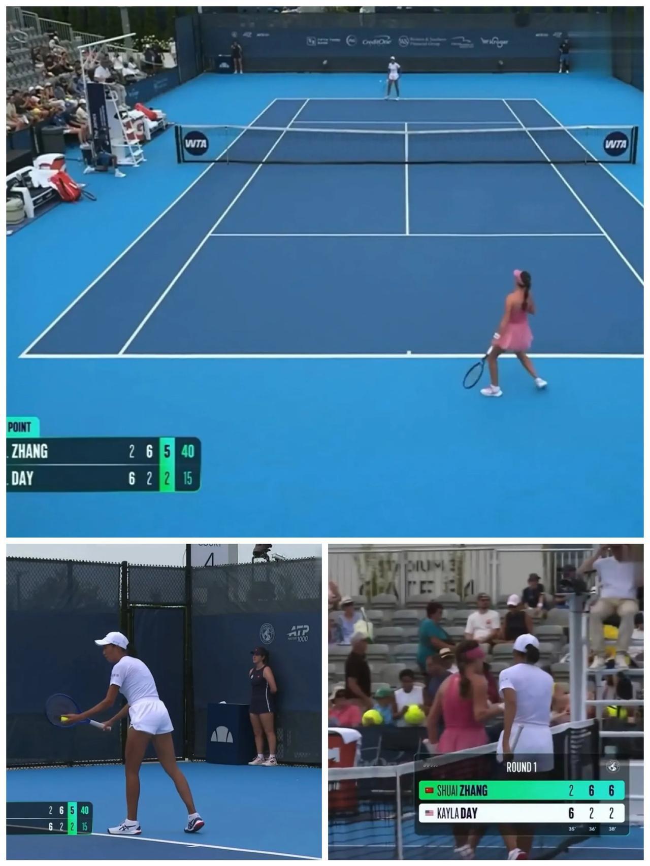 2026跟着网球环游世界WTA1000辛辛那提第二轮的比赛都开打了，