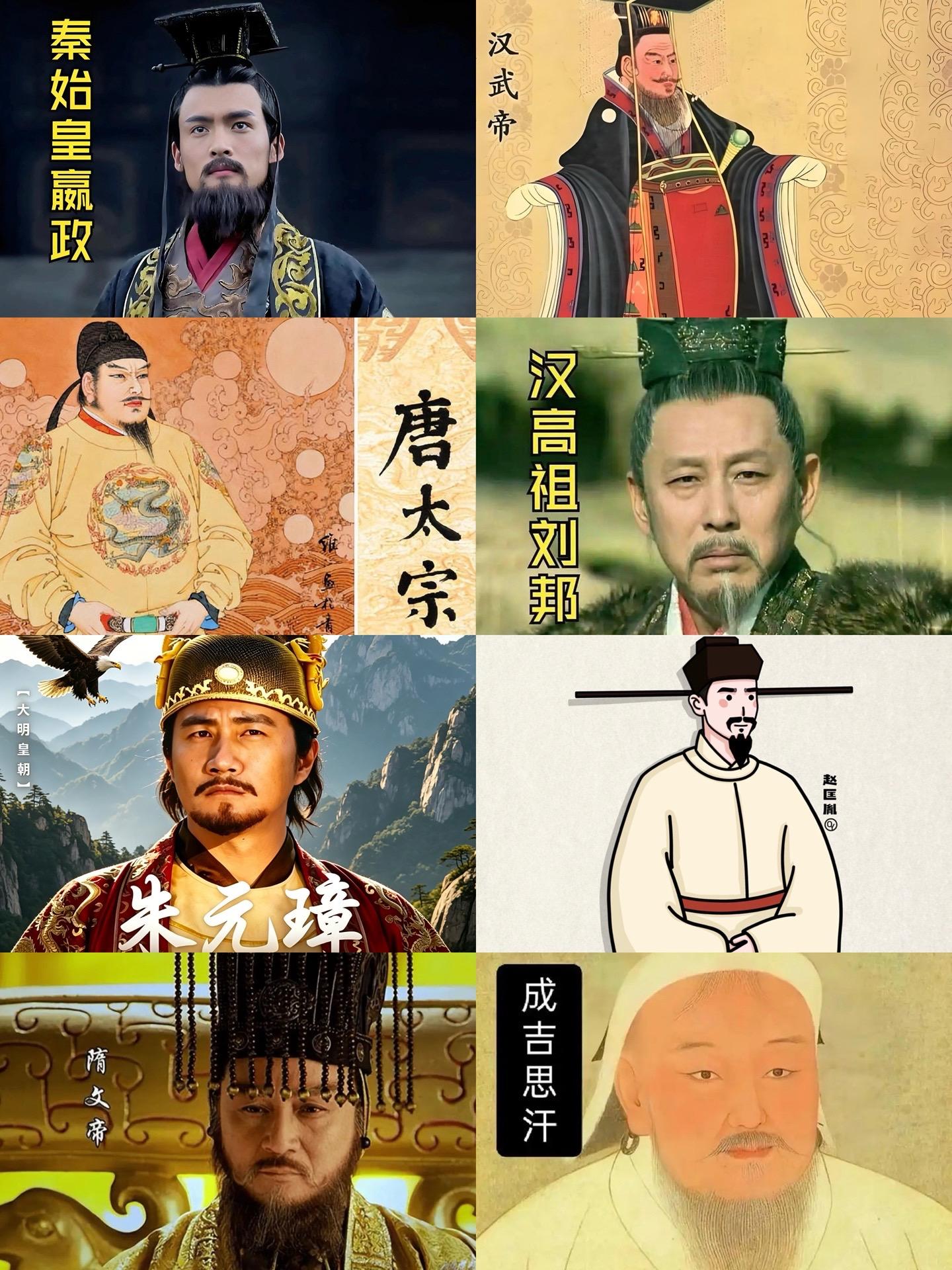 千古一帝秦始皇嬴政。独一档：秦始皇嬴政 王者段位：汉武帝刘彻、唐太宗李...