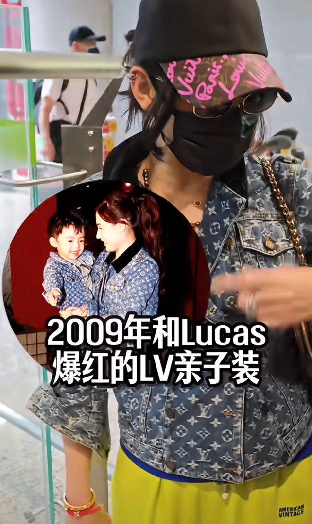 张柏芝穿了17年前的衣服 张柏芝穿回17年前的衣服 17年啊，多少潮流来了又走