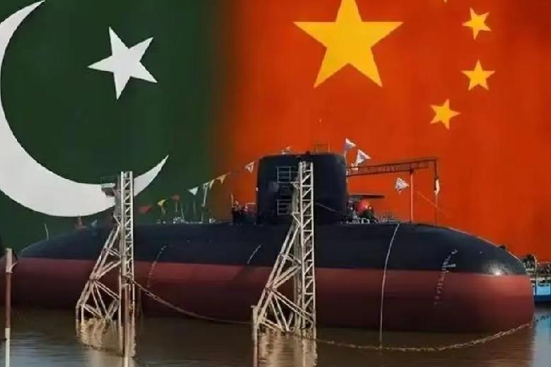 巴海军引进中国先进潜艇，印度强烈抗议！4月30日，巴军方官宣:首艘中国制造的