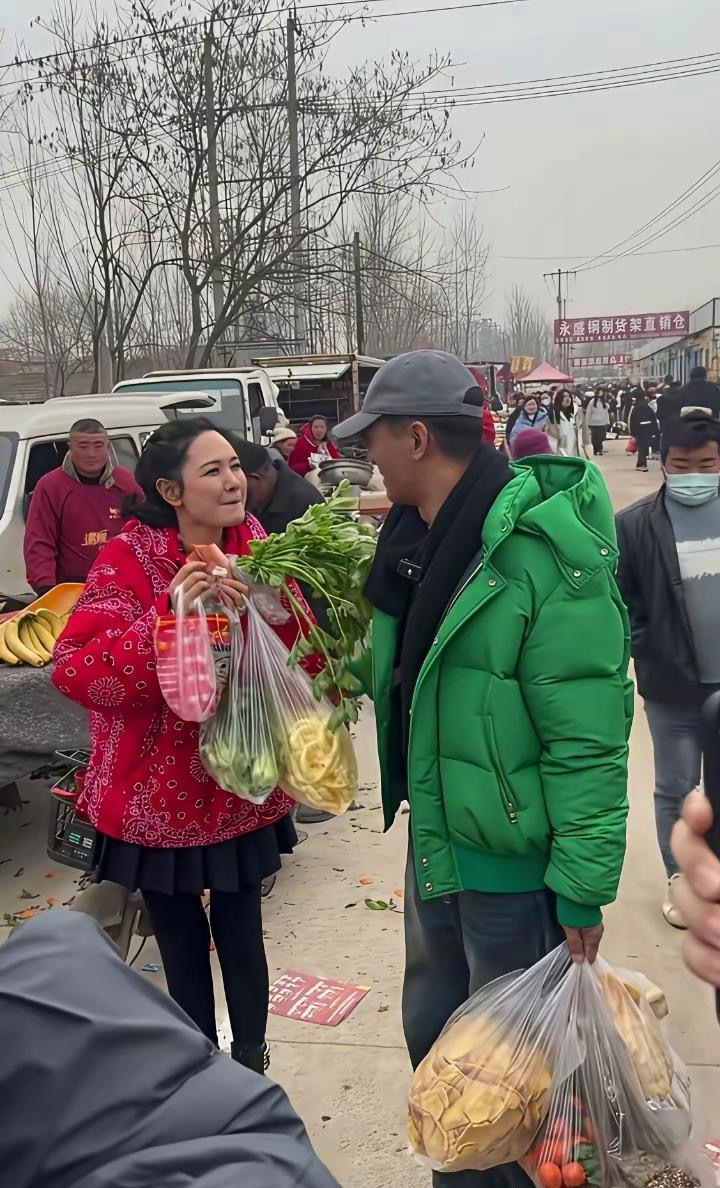 郭晓东这一对也太接地气了吧，没有星味，只有人间烟火味。