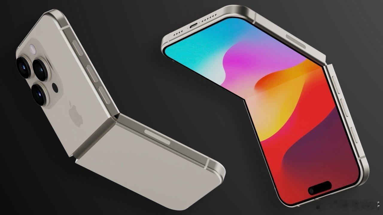 Apple内部曾经研发过多版上下竖向翻盖折叠的工程样机，经过完整的测试与多轮内部评估之后，最终确定首